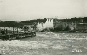 Kraftwerk Ryburg - Schwörstadt, Schweiz, 1927-1928