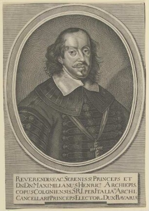 Bildnis des Maximilianus Henric.
