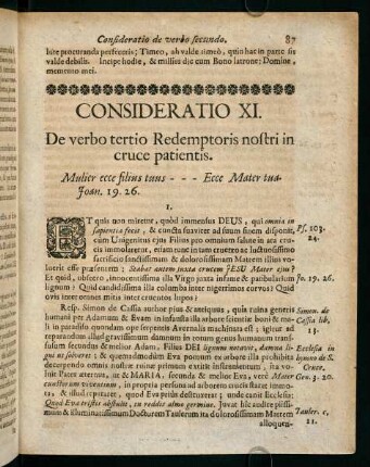 87-92, Consideratio XI.