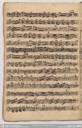 13. Anonymus, Suiten, A-Dur 