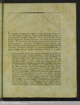 Capitis 3. Chabacuci versio et nova ejusdem versum 13 exponendi ratio