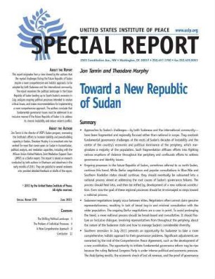 Toward a New Republic of Sudan