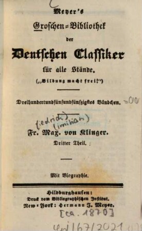 Geist aus Fr. Max. v. Klinger's Werken, 3
