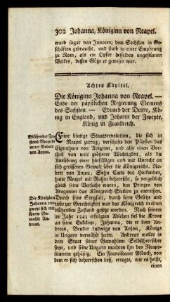 Achtes Kapitel. Die Königin Johanna von Neapel. - Ende ...