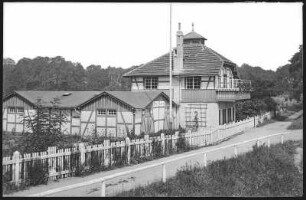 Torgau. Bootshaus des Rudervereins