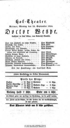 Doctor Wespe