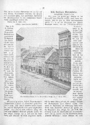 Alte Berliner Wohnhäuser