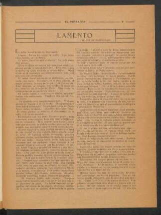 Lamento