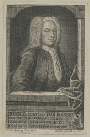 Bildnis des Ioan Georg Estor