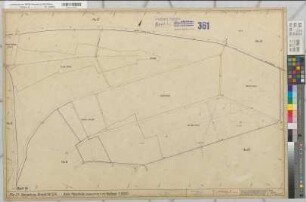 Bracht (Schmallenberg), Umlegung Bracht, Bl.14 Zuteilungskarte Bracht Flur 21