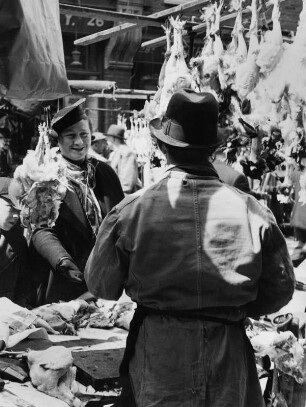 Petticoat Lane Market, London, Großbritannien