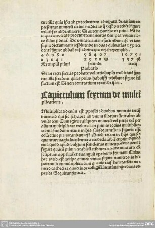 Capittulum sextum de multiplicatione.