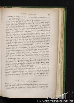 Die Vortheile der Kastenhäuser.