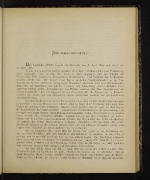 Schulnachrichten.