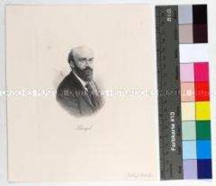 Porträt des Cellisten, Komponisten und Instrumentallehrers Julius Klengel