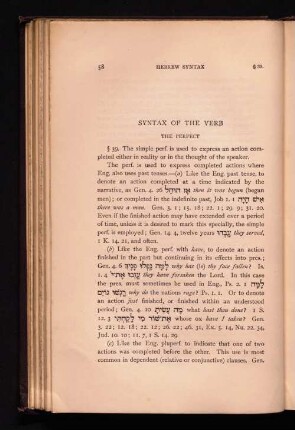 Syntax of the Verb
