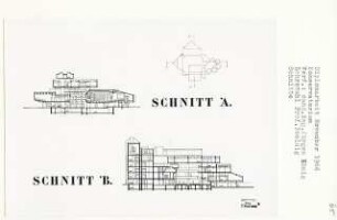 Konservatorium (Diplomarbeit bei Peter Poelzig): Schnitte