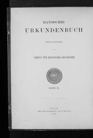 2.1300//1342(1879): Hansisches Urkundenbuch