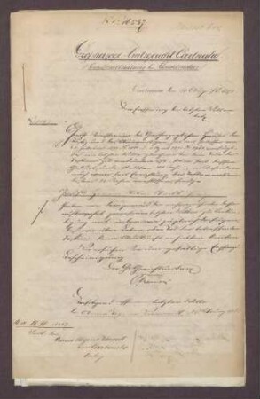 Testament der Anna Regina Vierordt in Karlsruhe