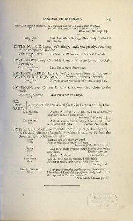A glossary of the Lancashire dialect, 2. F to Z