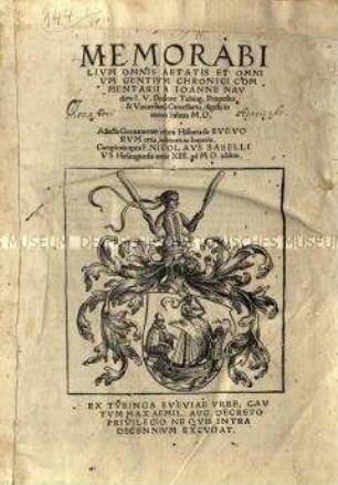 Weltchronik des Johannes Naucler, Bd. 1