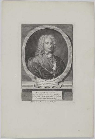 Bildnis des Jean Bernoulli