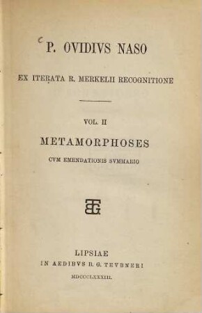 P. Ovidius Naso, 2