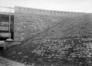 Bau der Kanalbrücke des Mittellandkanals über die Leine bei Seelze