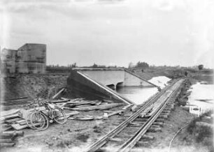 Mittellandkanal im Bau/Brücken