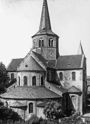 Hildesheim, St. Godehard, ehem. Benediktiner-Klosterkirche, von Osten