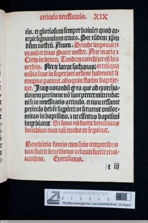 Benedictio fontis cum suis temporibus non fuent benedictus