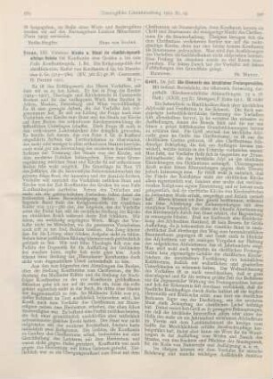 589-590 [Rezension] Sesan, Valerian, Kirche und Staat im römisch-byzantinischen Reiche seit Konstantin dem Großen und bis zum Falle Konstantinopels. 1. Bd