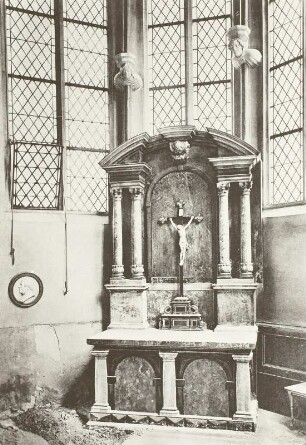 Altar der Busmannkapelle : Dresden, Sophienkirche, Altar der Busmannkapelle
