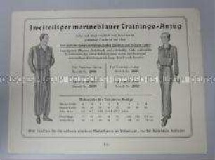 Musterkarte der Kleiderstoff-Großhandlung Franz Wulf Nachf. Leipzig