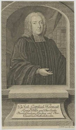 Bildnis des Joh. Gottfried Hermann