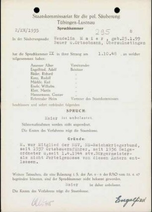 Maier, Wendelin