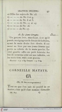 Corneille Matsys