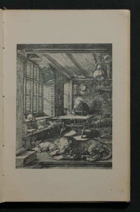 Dürers Hieronymus in Gehäus