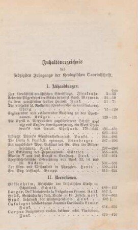 705-707 Inhaltsverzeichnis