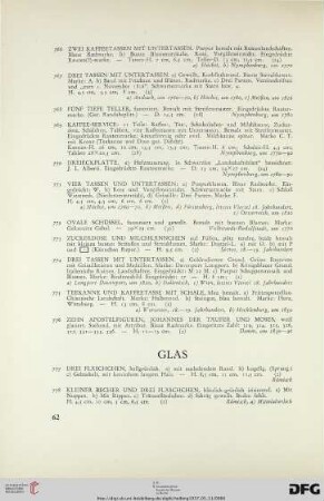 Glas (Nr. 777-784)