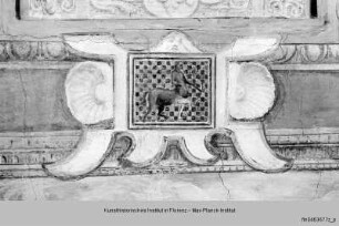Allegorie der Zeit mit Jahreszeiten und Tageszeiten, Genreszenen und Landschaftsdarstellungen : Deckenfresken der Sala Terrena