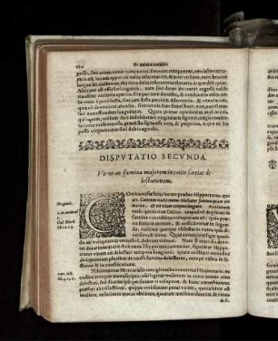 Disputatio Secunda. Virne an faemina majorem in coitu sentiat delectationem