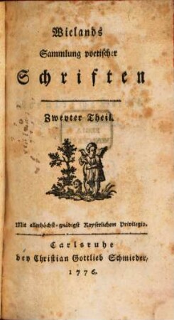 Wielands Sammlung poetischer Schriften, 2