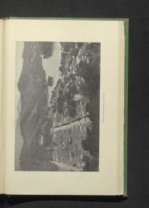 Blick auf Kandy, Ceylon.