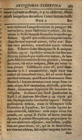 Petri Zornii Bibliotheca Antiquaria Et Exegetica In Universam Scripturam S. Vet. Et Novi Testamenti. 1,11