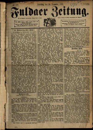 Ausgabe vom Dienstag, den 30. Dezember 1890.