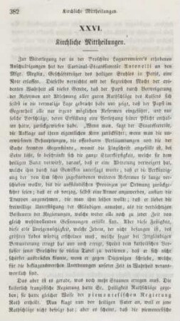 382-384 Kirchliche Mittheilungen