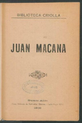 Juan Macana