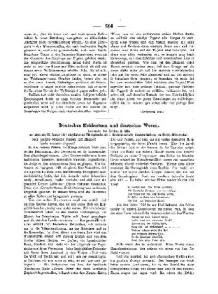 Deutsches Heldentum und deutsches Wesen