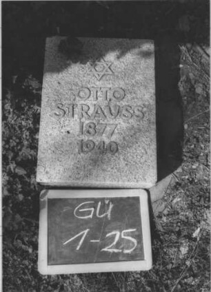 Grabstein GU/1/25